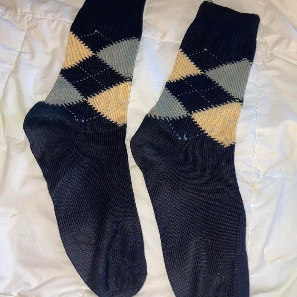 Brooks Brothers Multicolored Argyle Socks